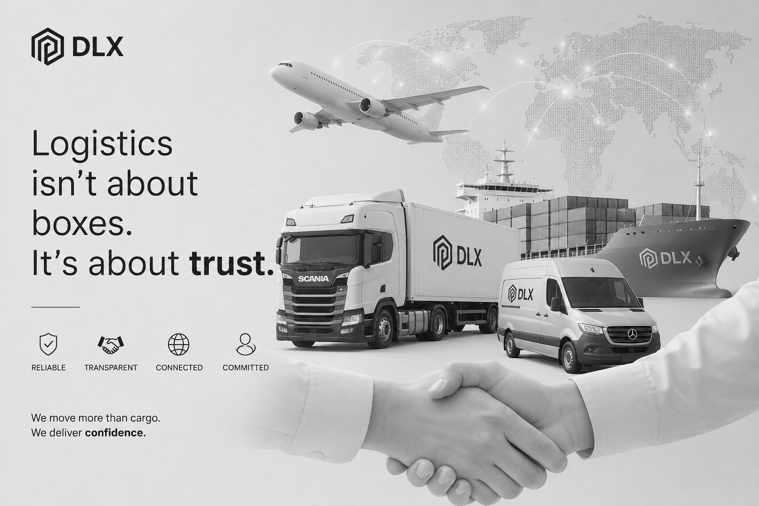 DLX Logistics isn't about boxes. It's about trust.